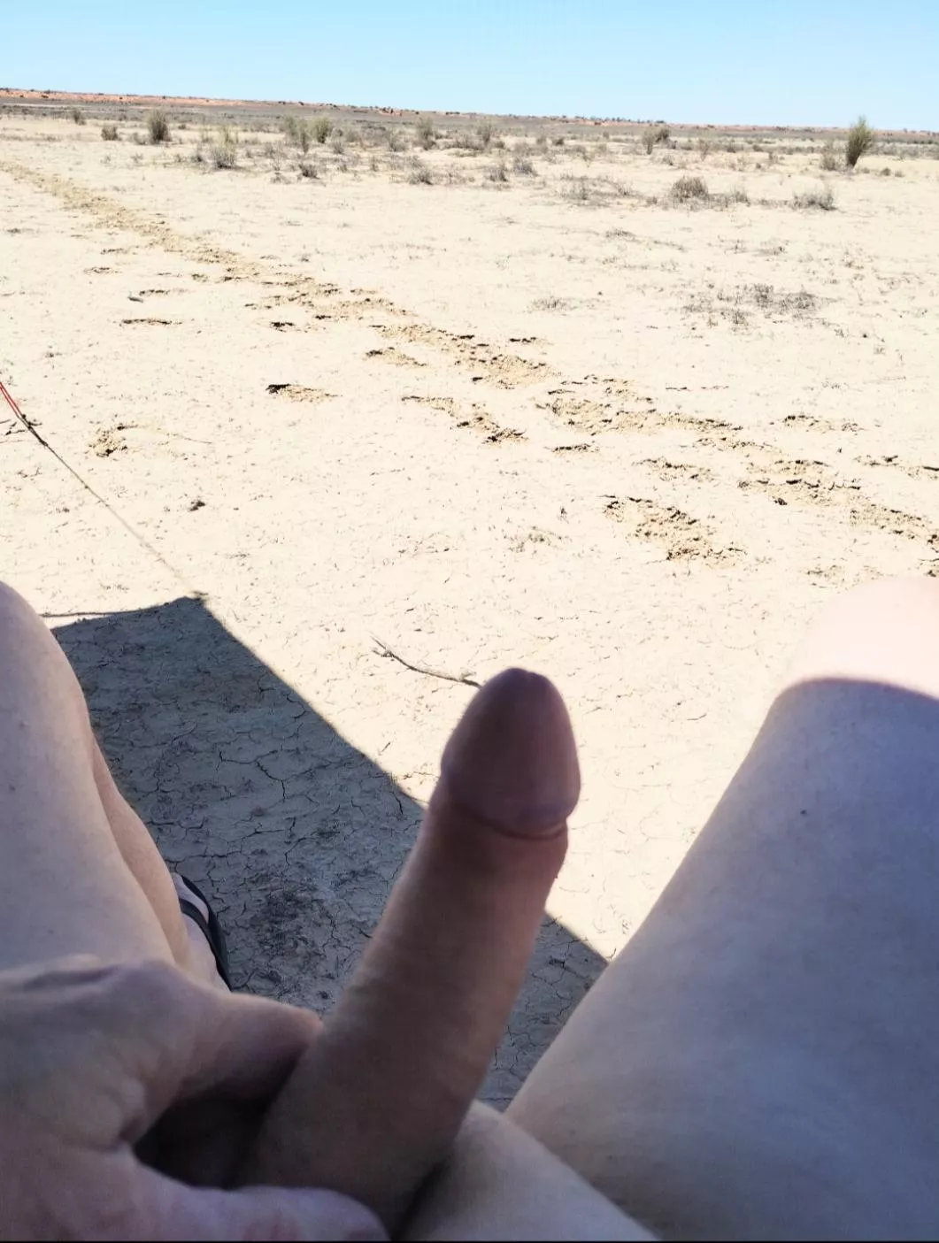 Enjoying the Aussie Outback.