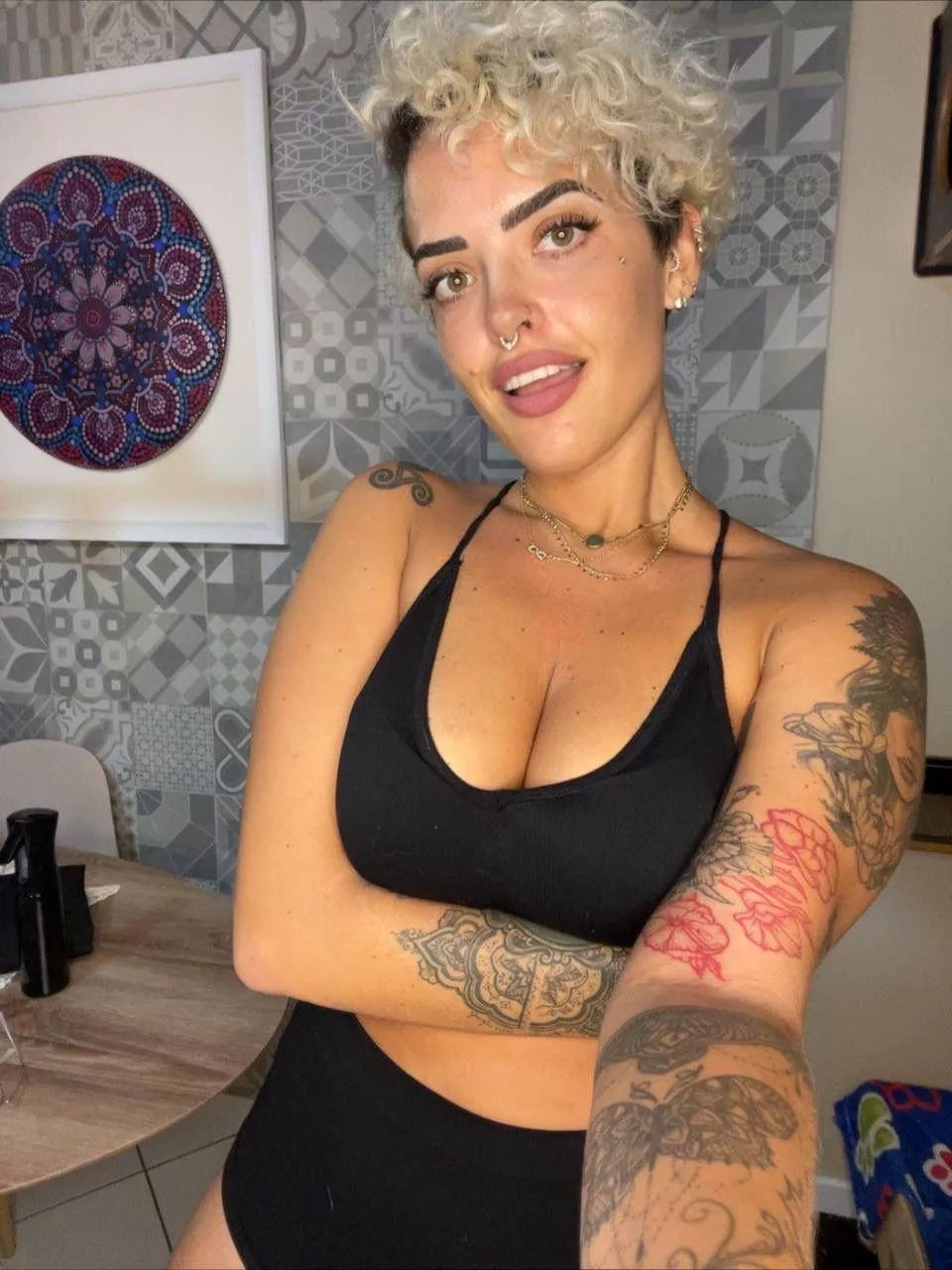 Even when I do yoga I still listen to the heavy stuff...