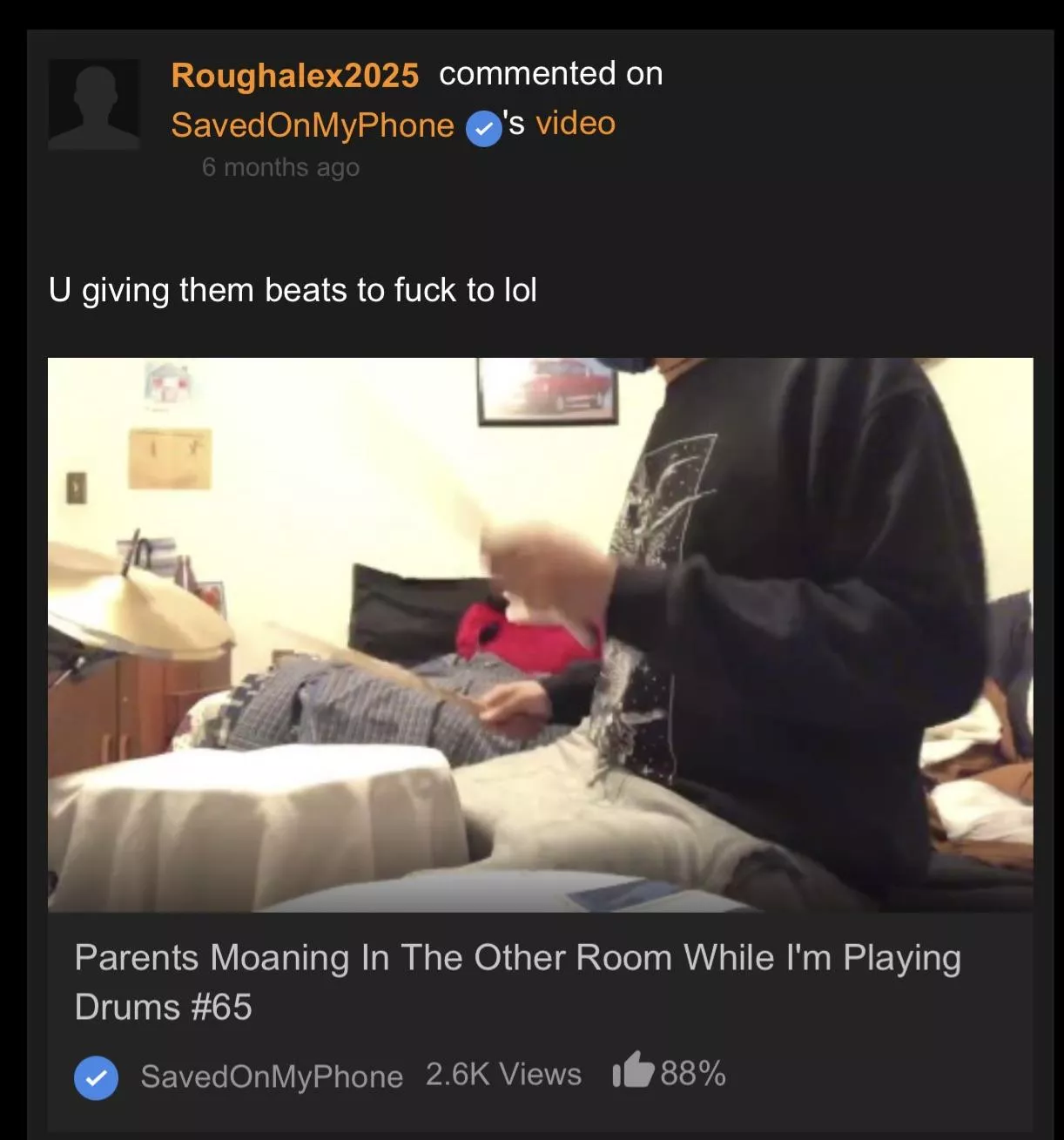 Everyone moves in this household