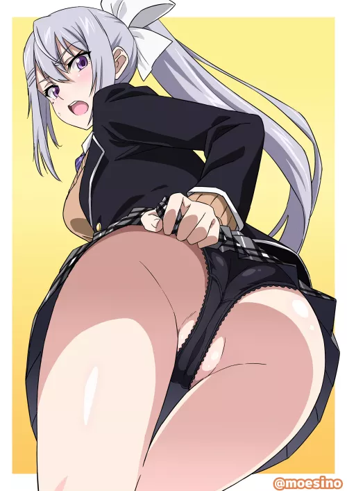 [F] The shorter the skirt, the better it is! (moesino)