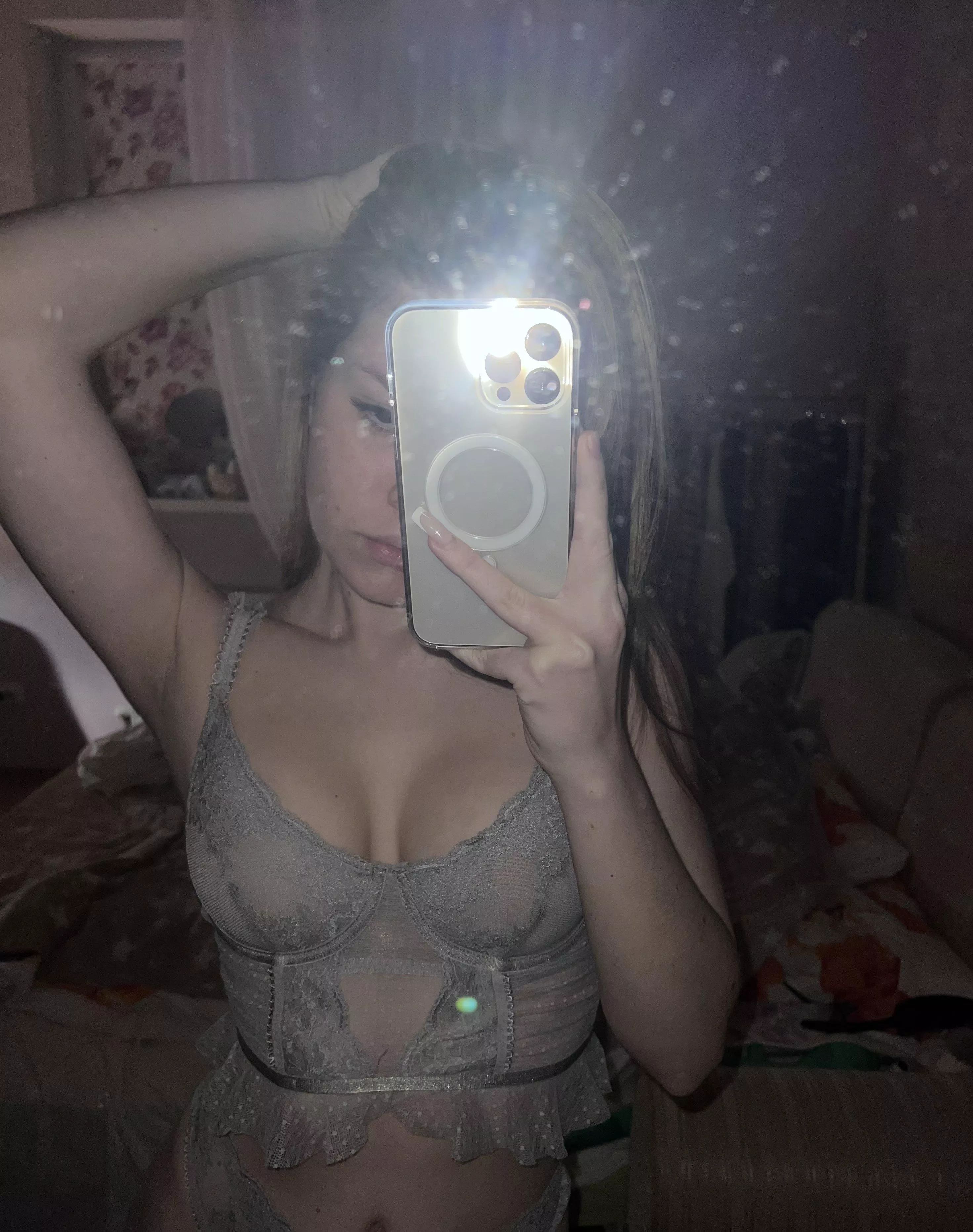 It is impossible to resist putting your face in between those tits