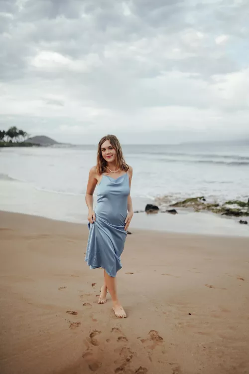 Just arrived at the beach ✨