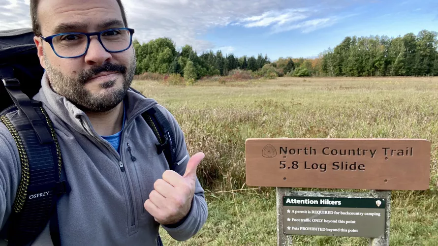 Just finished a 42-mile backpacking trip and sad to be back at work 😭