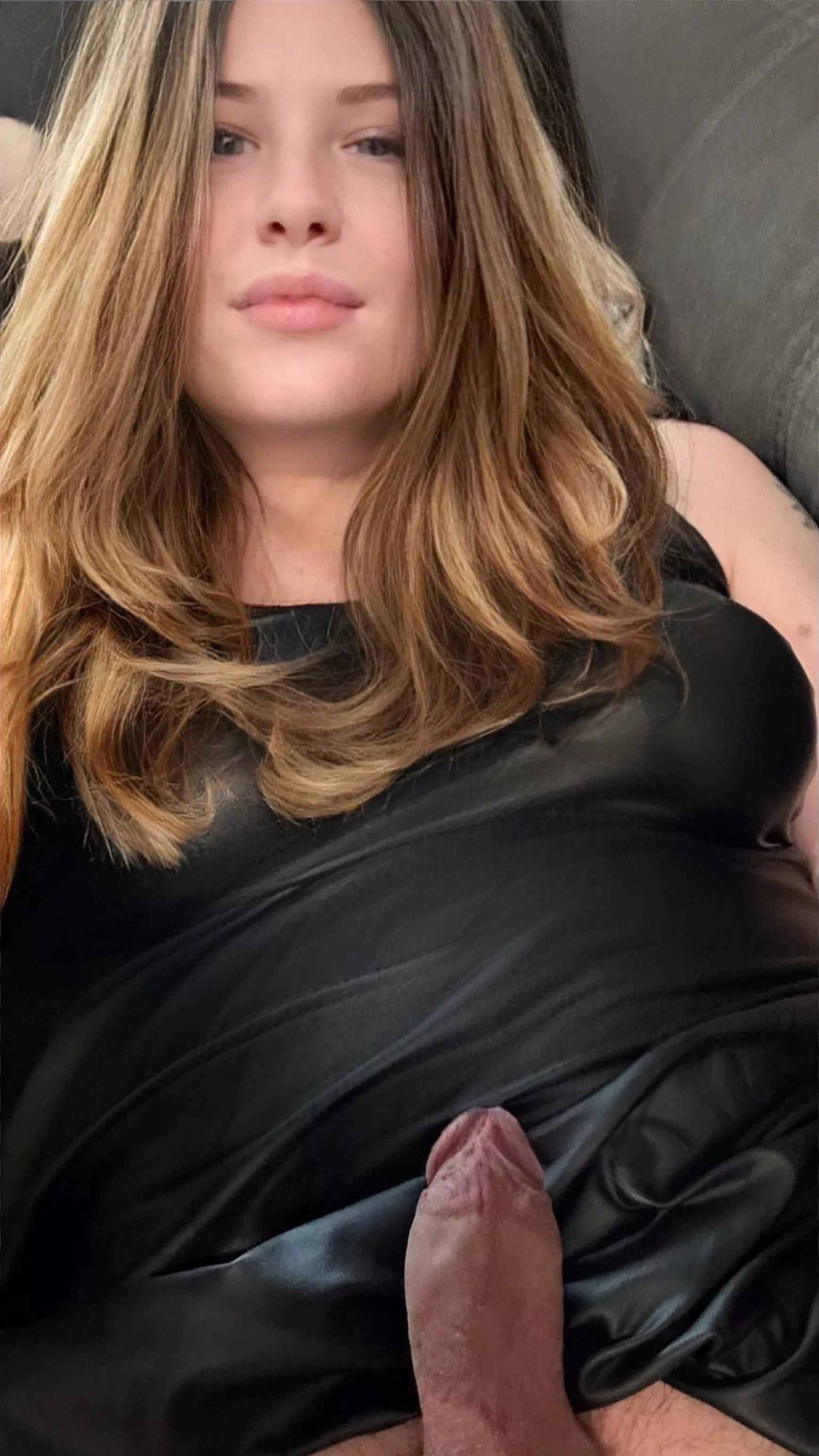 Just laying around in my dress 😉