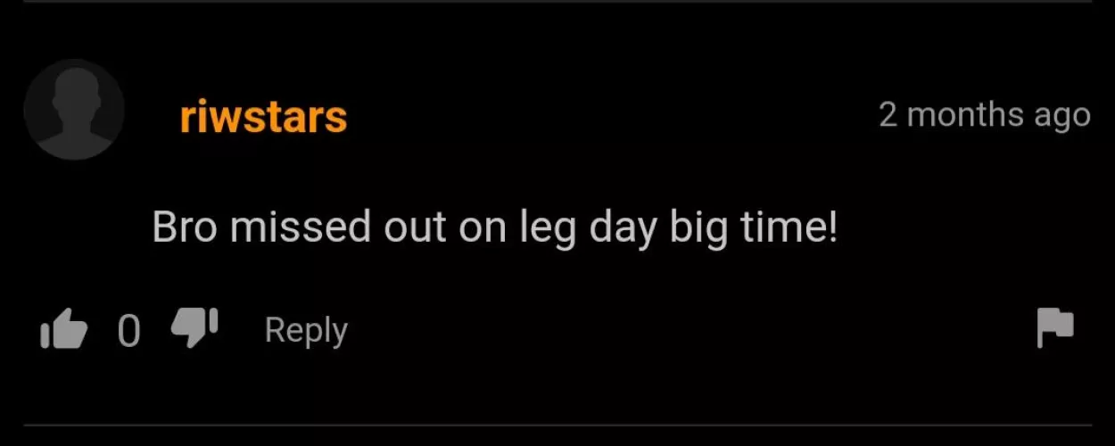 Never skip leg day