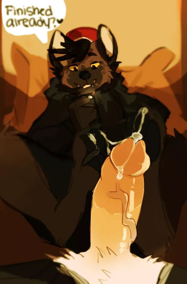 [NSFW] Finished already? 🖤