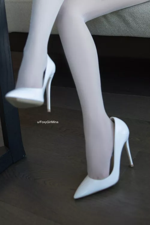 Nylons and heels for the office.