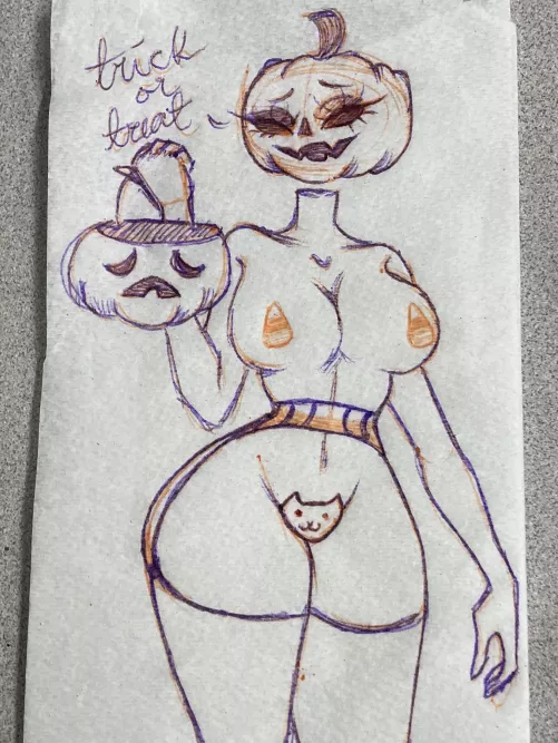 (oc) napkin girl