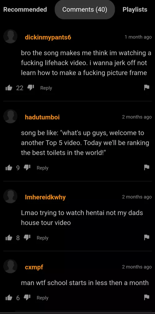 Some gems from a vidio