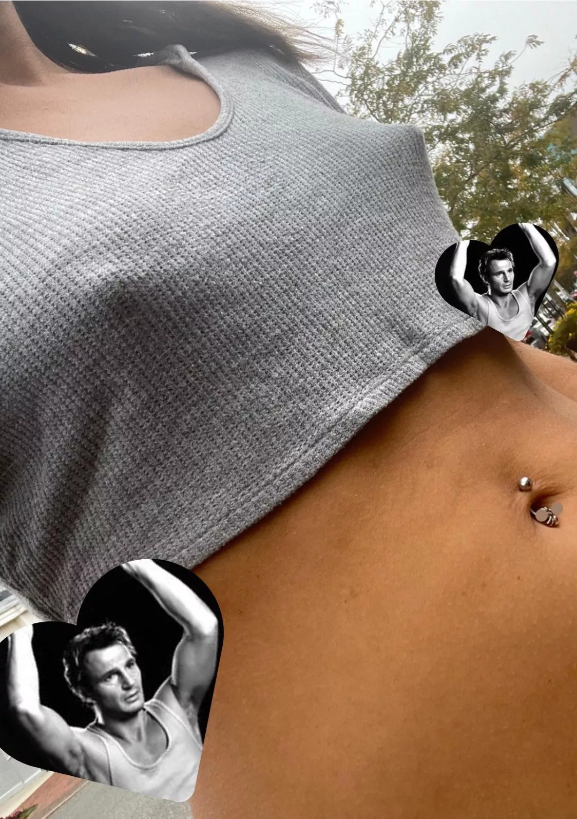 Strolling around earlier.