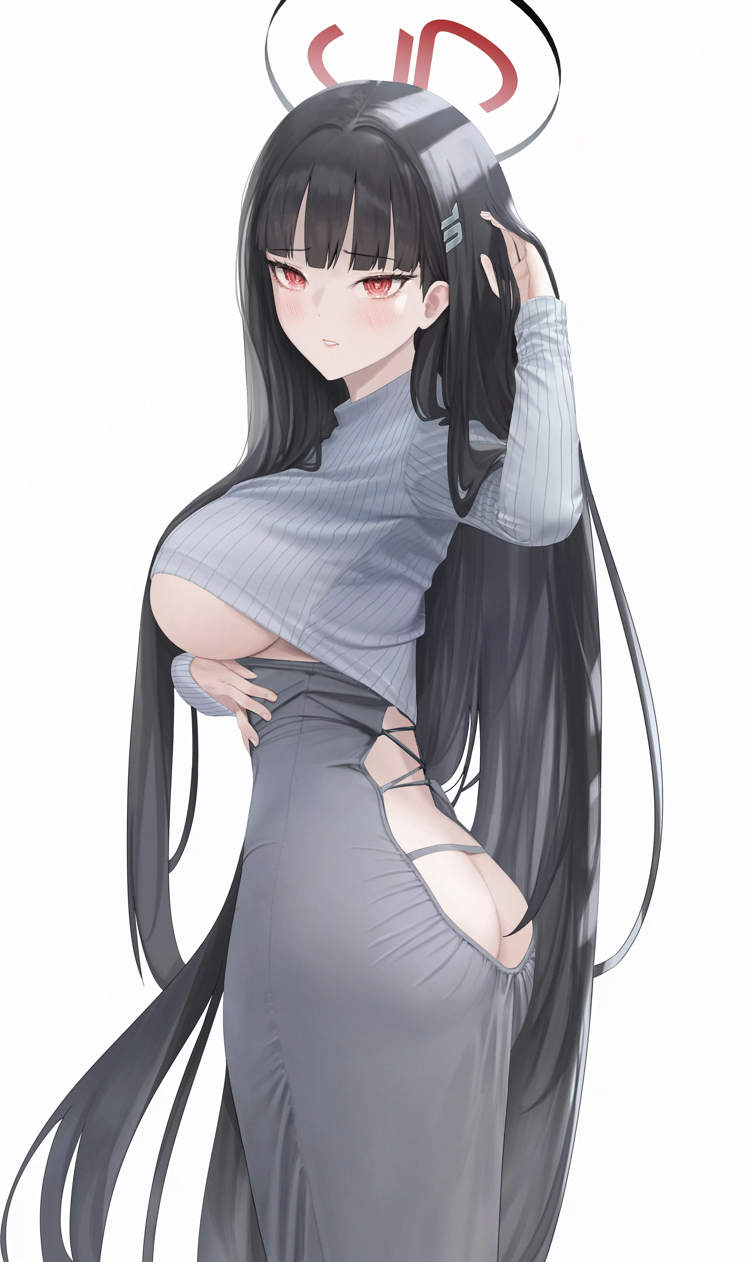 Sweater Dress Rio [Blue Archive]