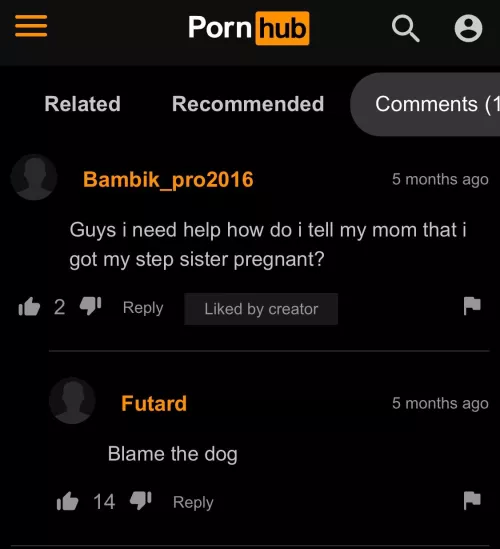 The dog, always the dog