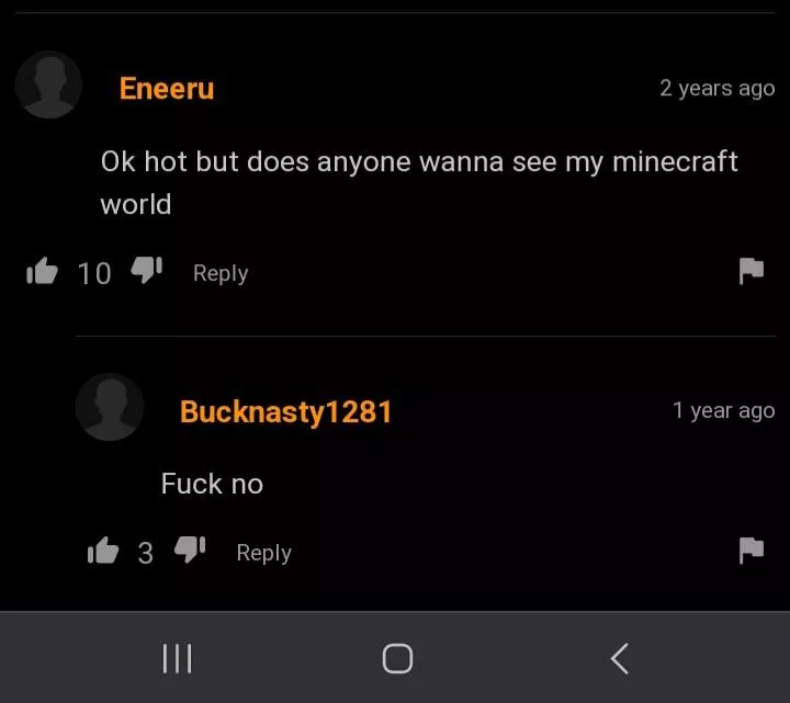 Why watch look at intense dickriding when you can see this mf's minecraft world?