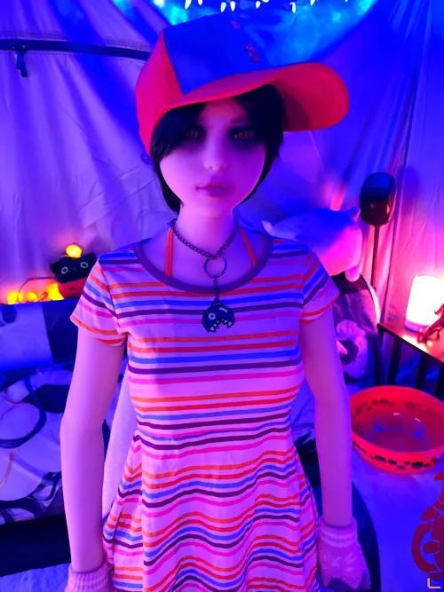 “You’re just on time for my Halloween party!”