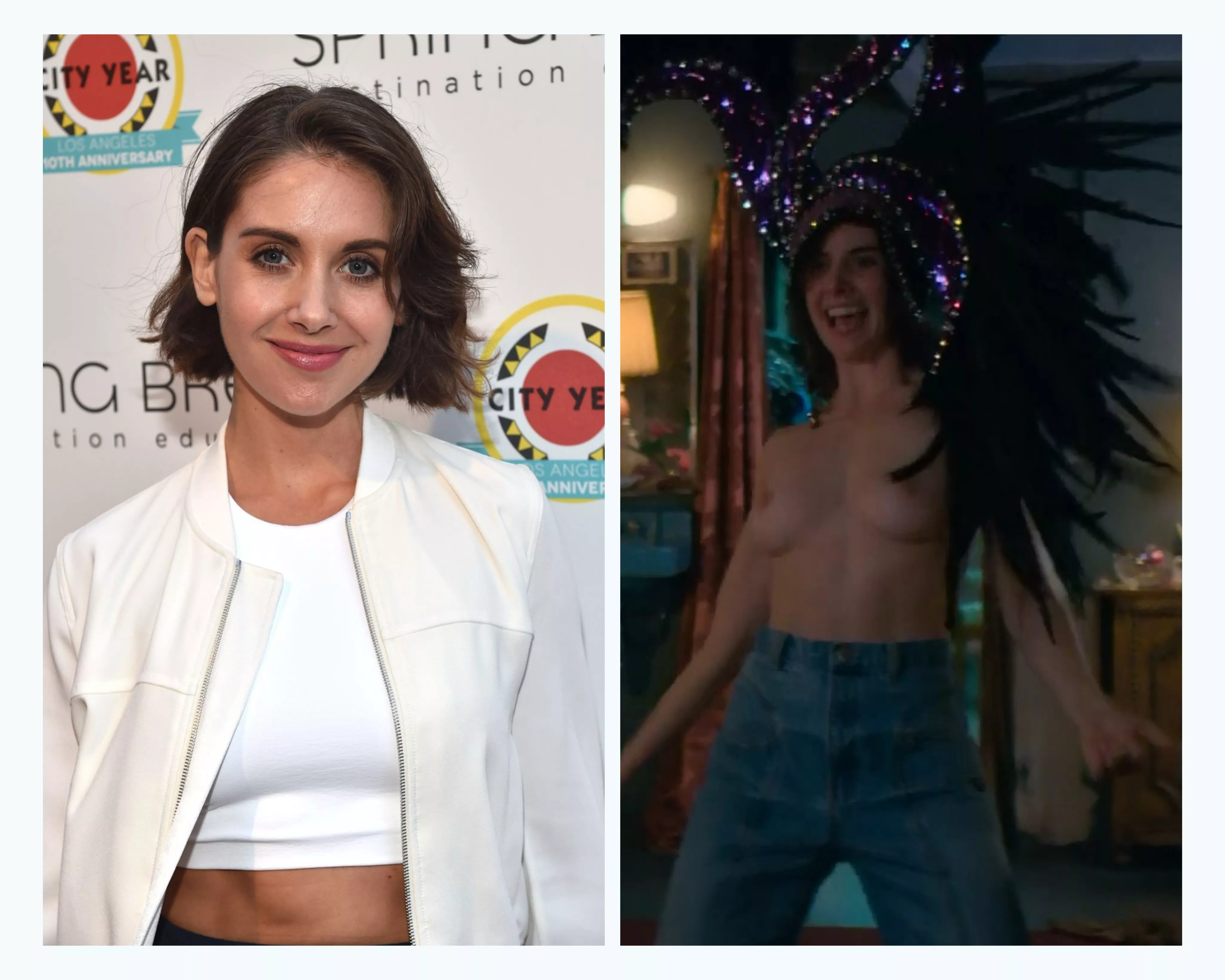 Alison Brie (on/off)