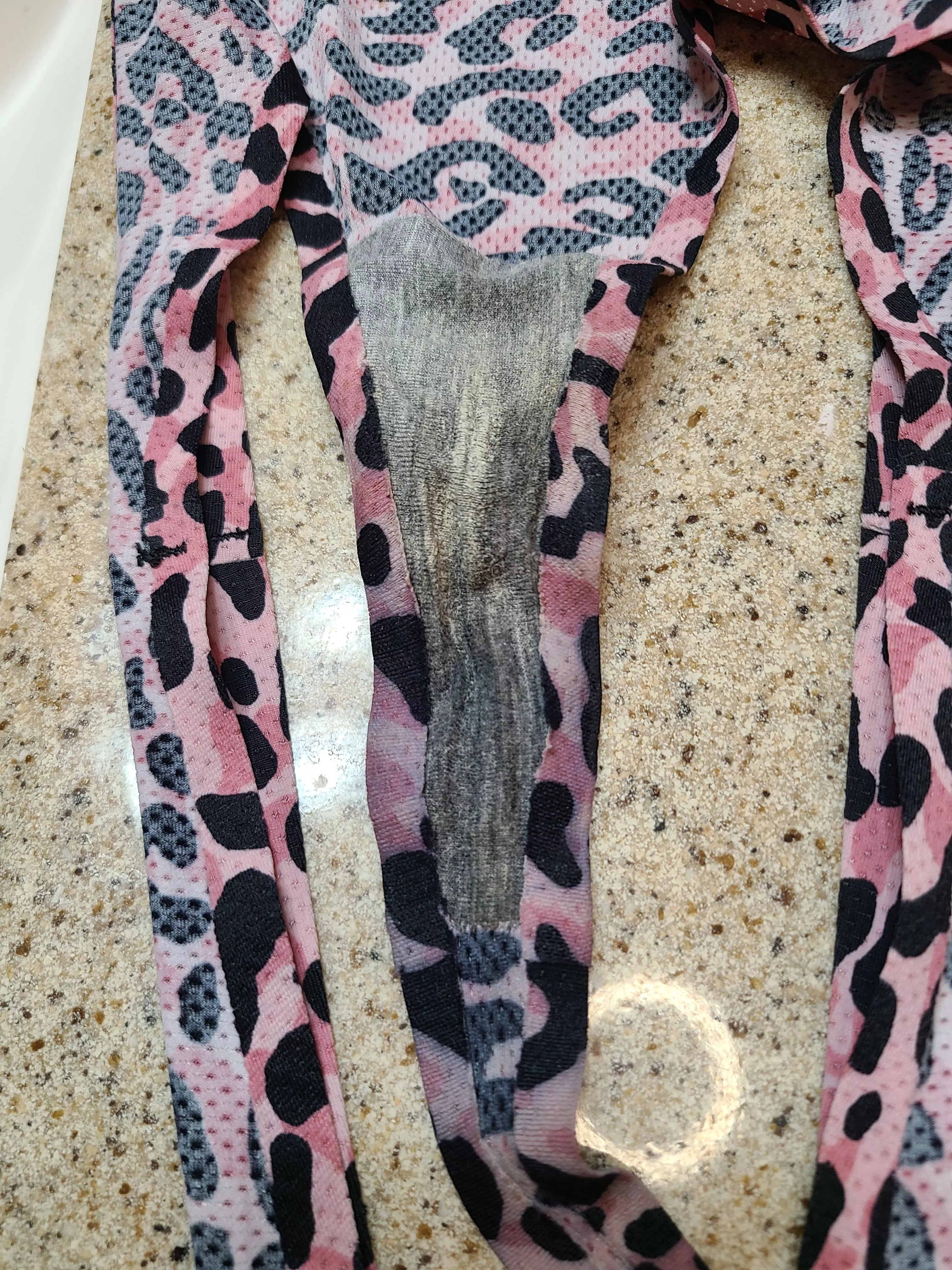 Anyone like dirty leopard print thongs?