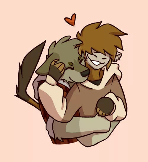 Assigned my bf a fursona