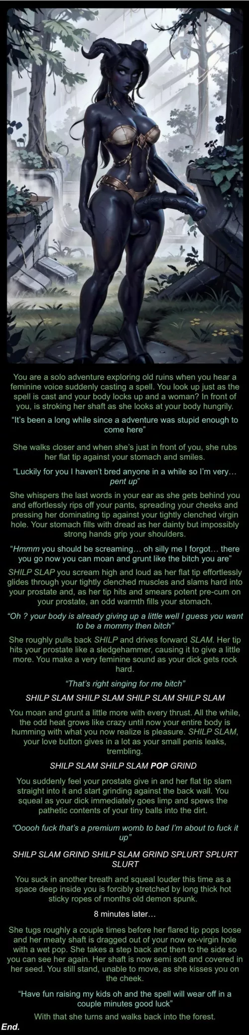 Demon Breeding [noncon] [impreg] [rough] :3