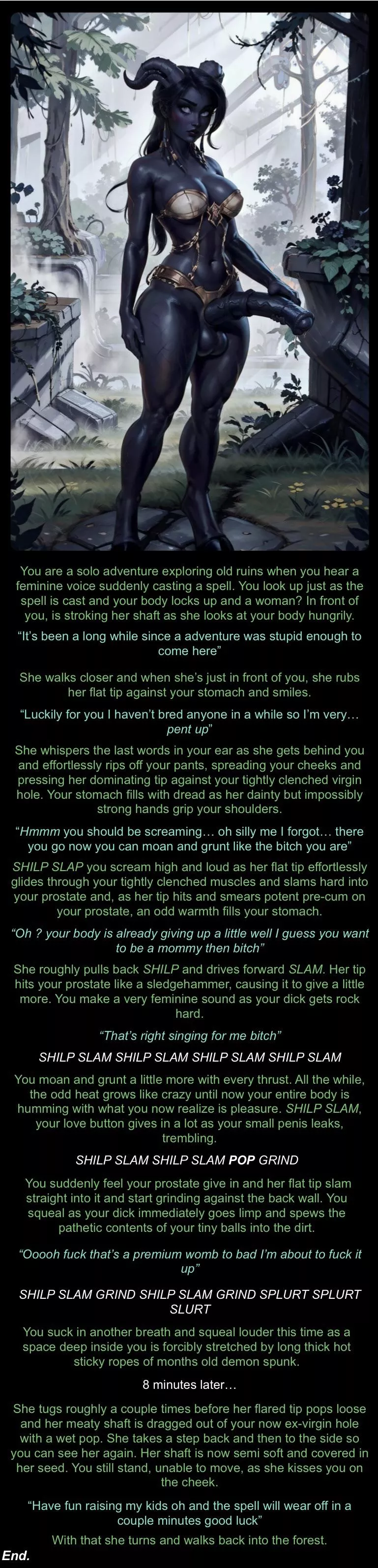 Demon Breeding [noncon] [impreg] [rough] :3