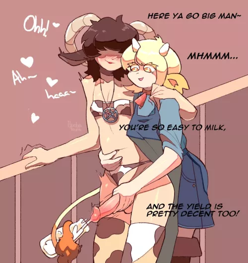 Dont forget to milk daily