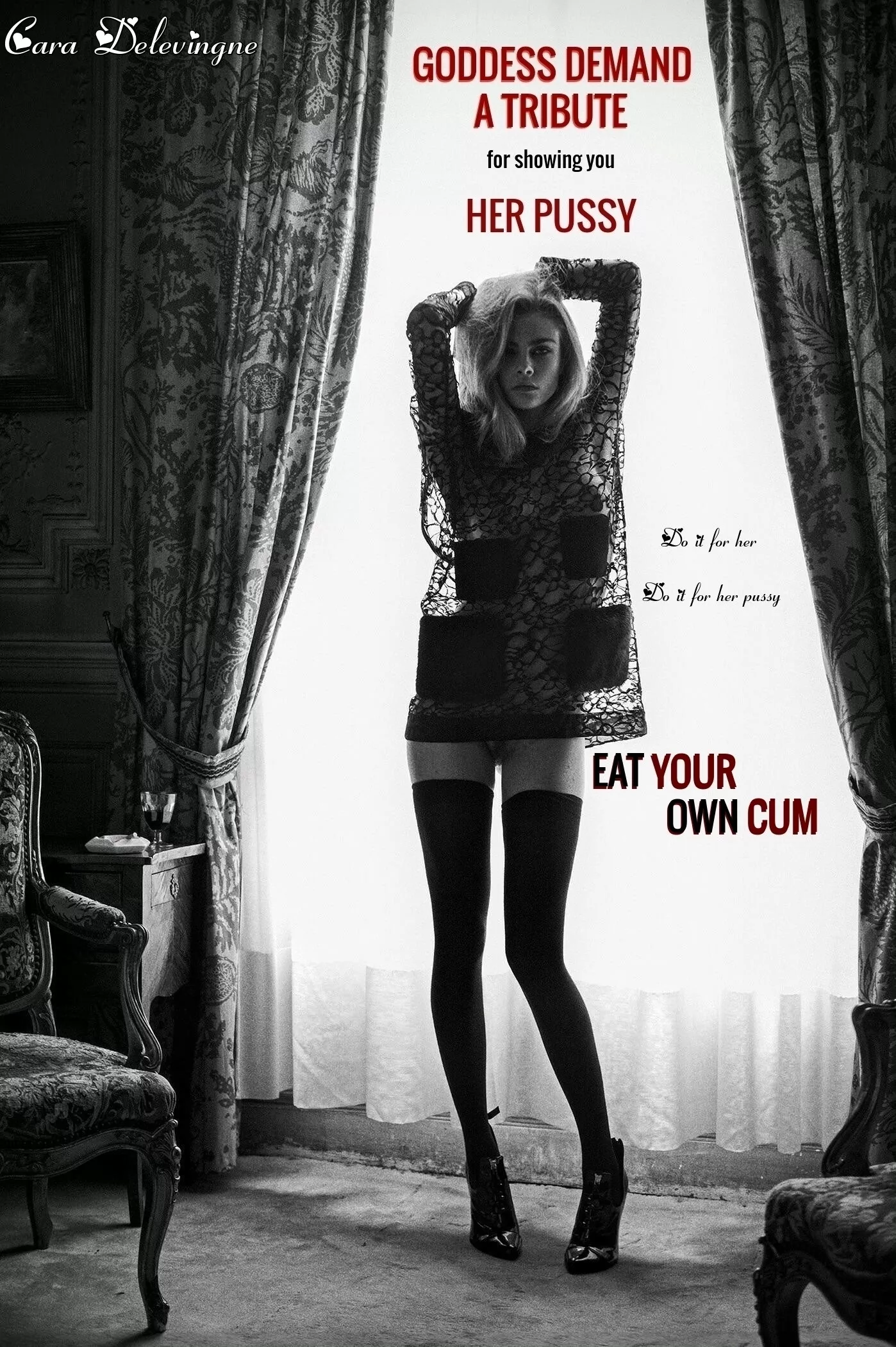 Goddess Cara demand a tribute