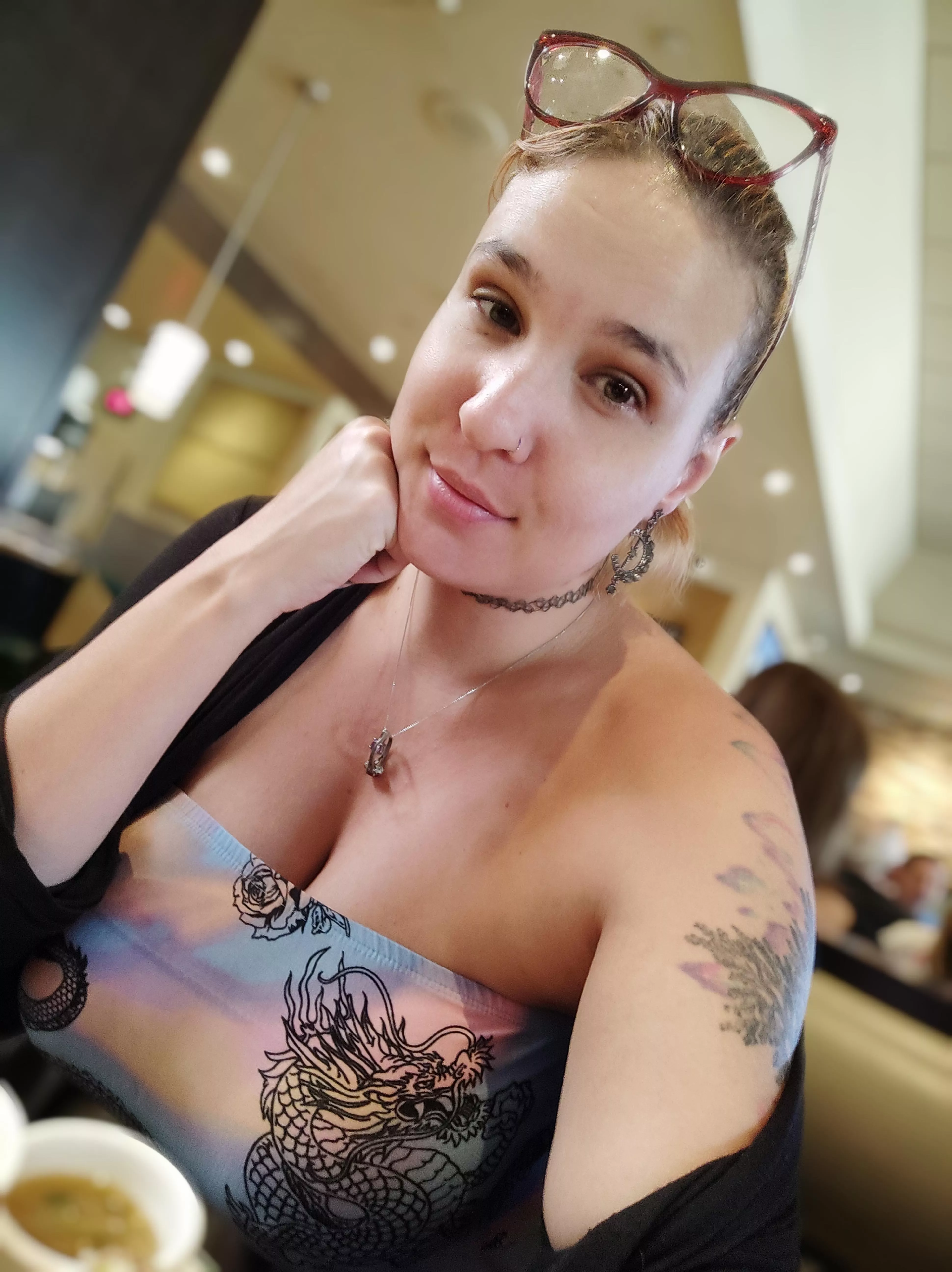 Going braless again today!