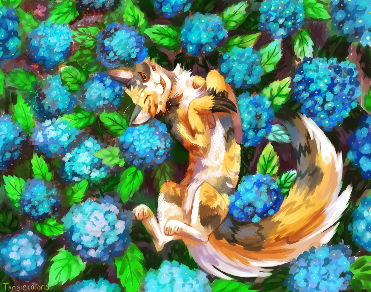 Hydrangeas (Art by me)