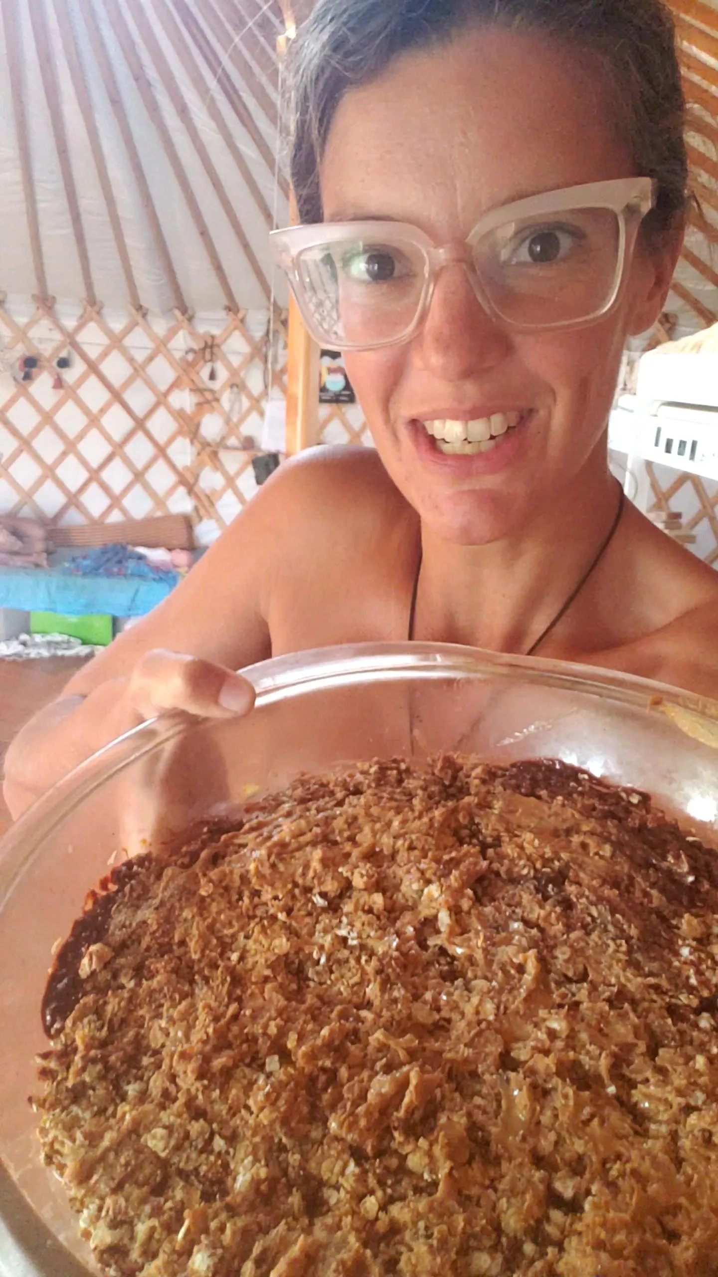 I love cooking nude ! At least I never get stains on clothes from it 🔥