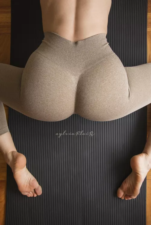 I stretch, you may watch