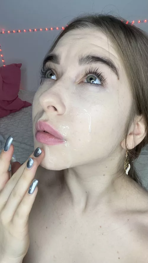 I use sperm as a face cream