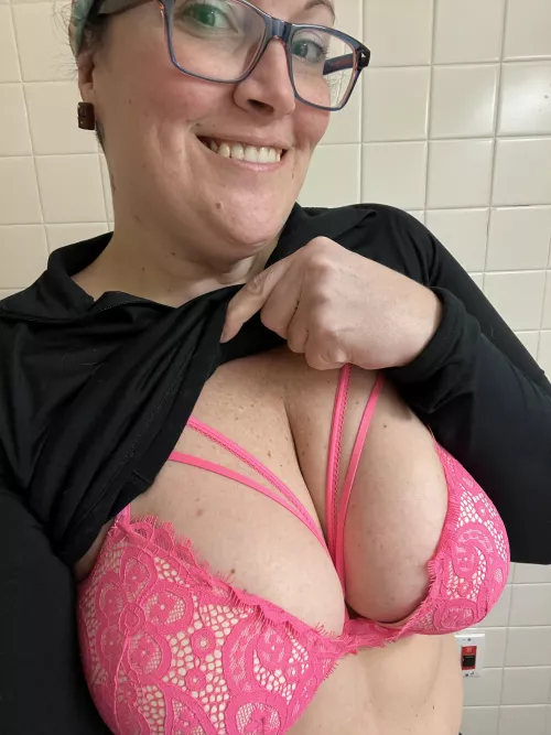 Is this what you thought was under my scrub top?