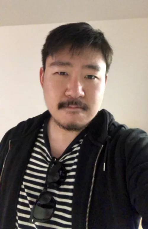 Just me looking like a dad from a Studio Ghibli movie