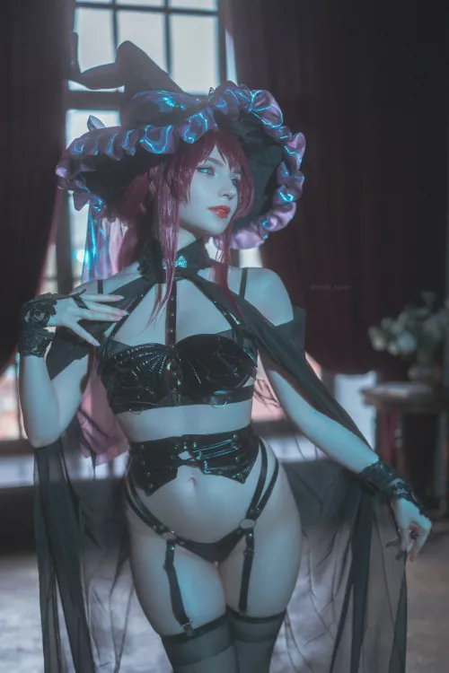 Kafka from Honkai star rail by michi_kyunn