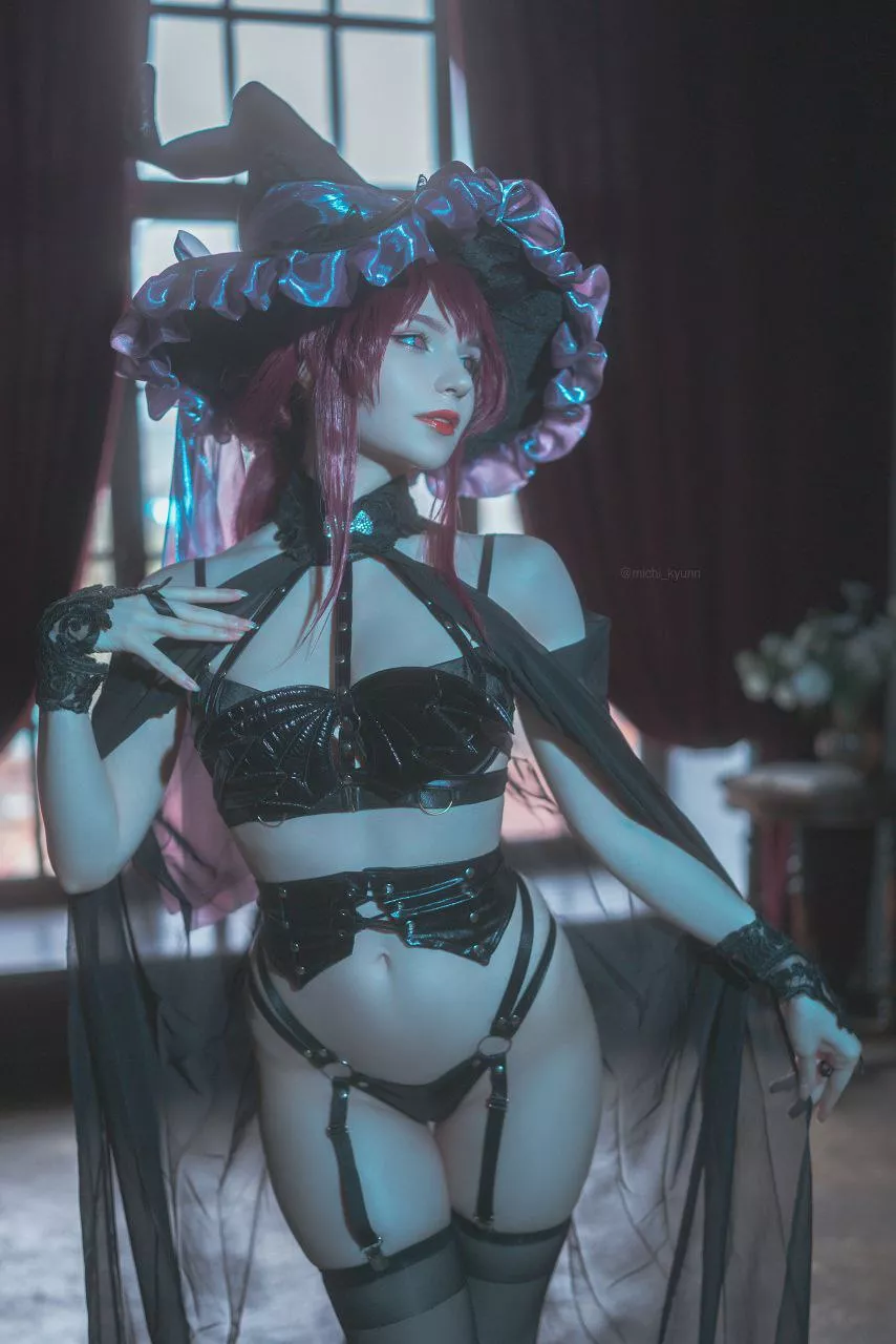 Kafka from Honkai star rail by michi_kyunn