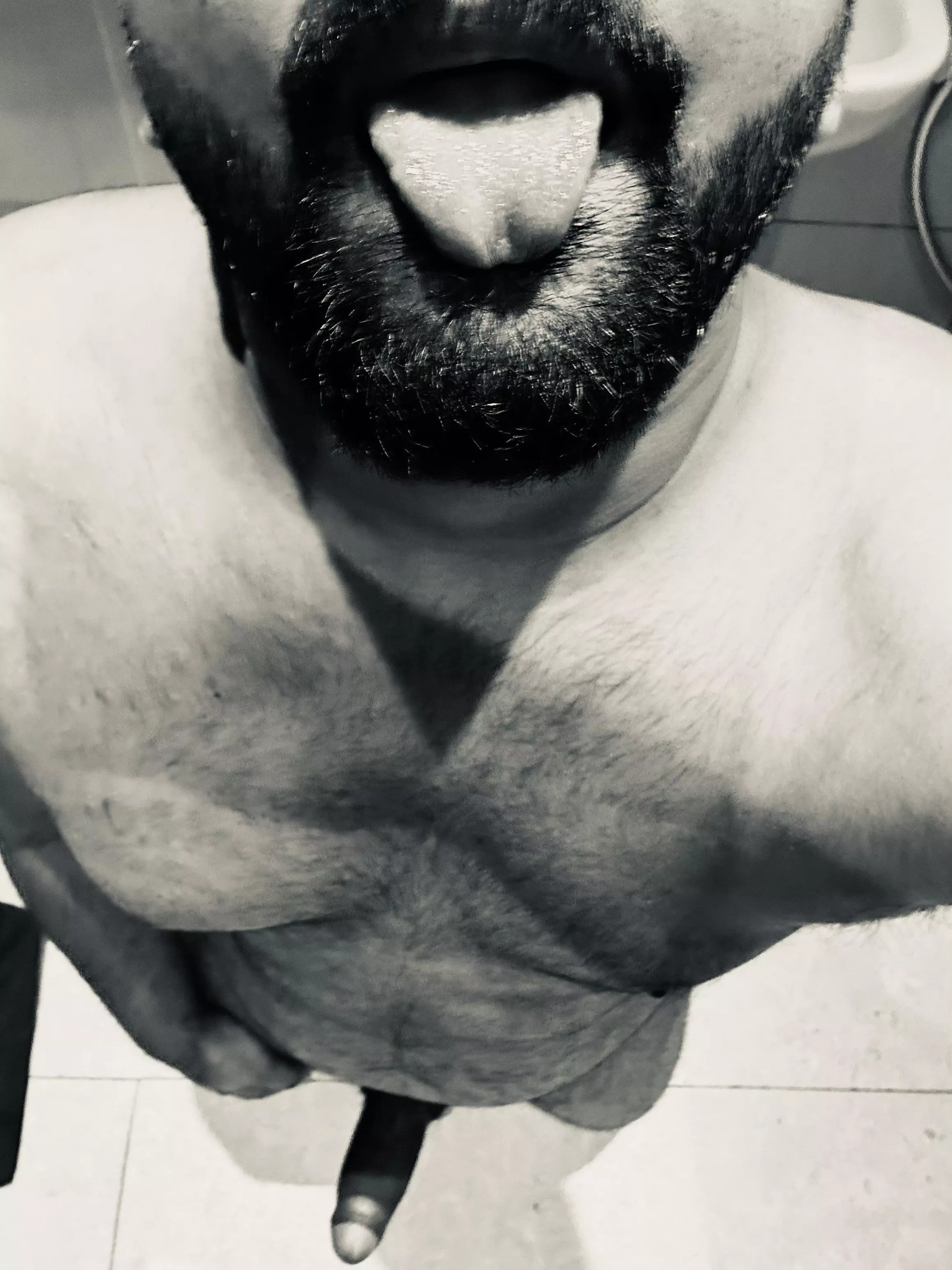 Kneeling and waiting