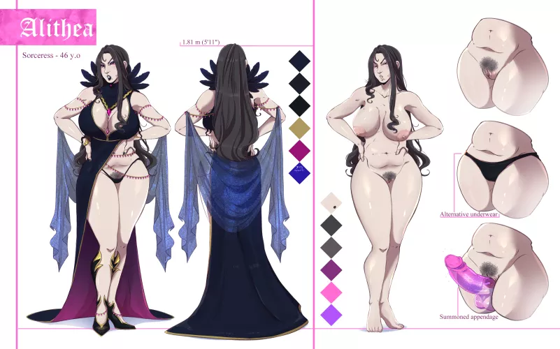 New evil milf with useless panties i made