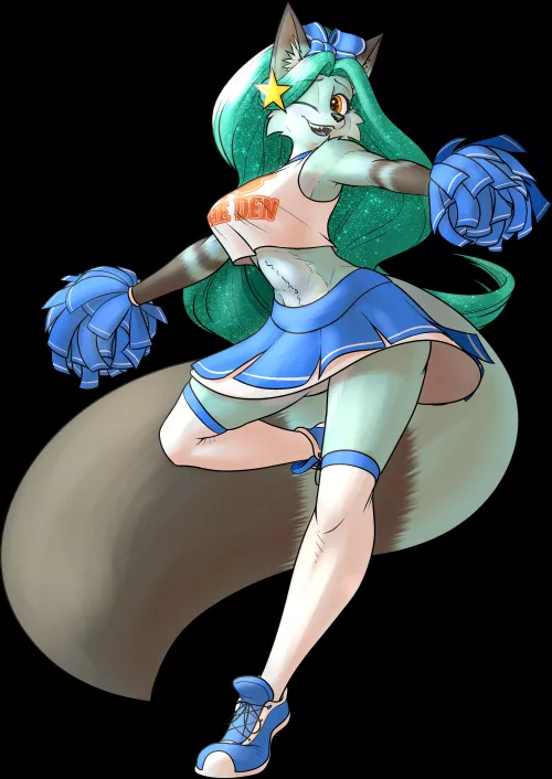 SHE CHEER (art by me!)