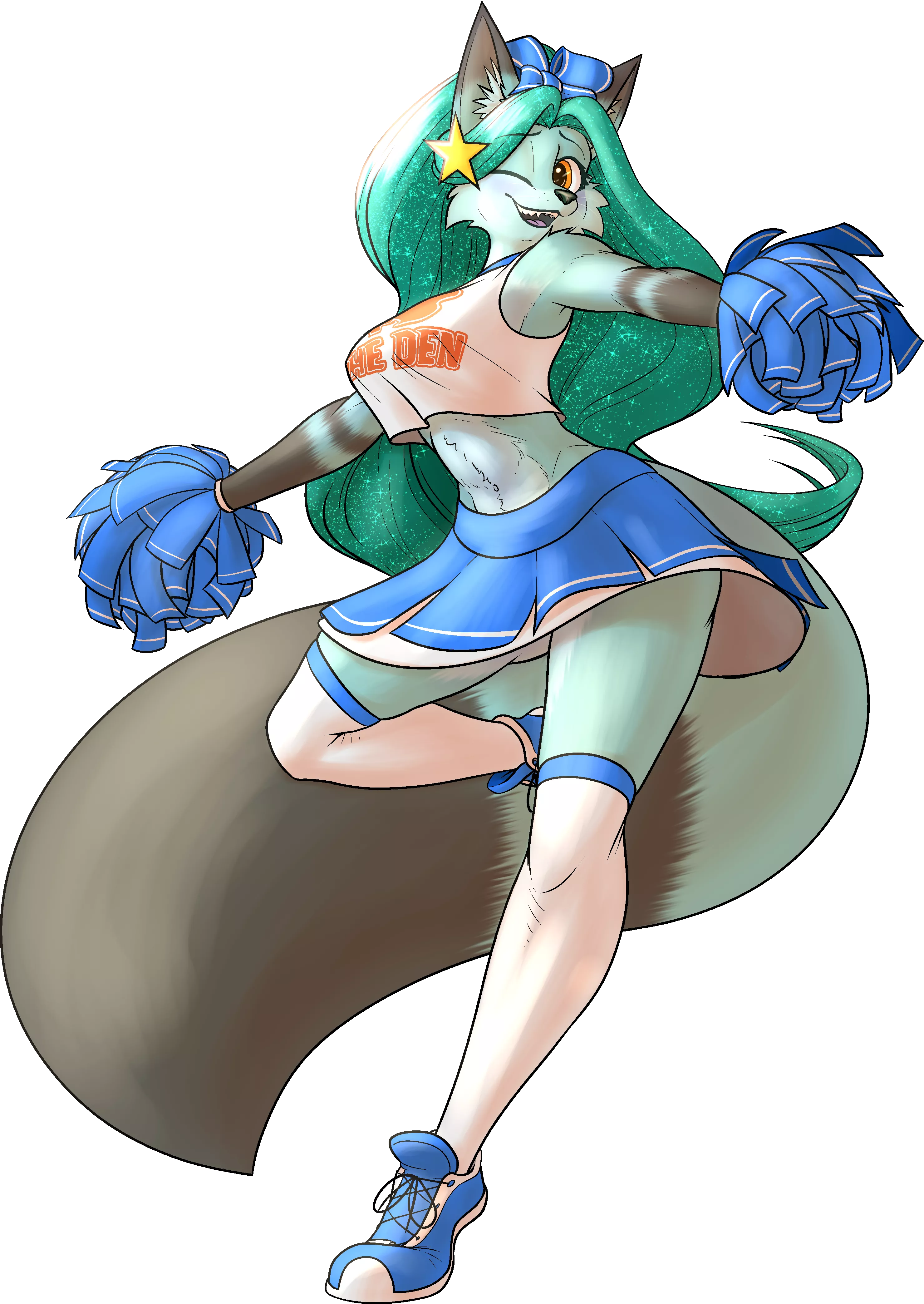 SHE CHEER (art by me!)