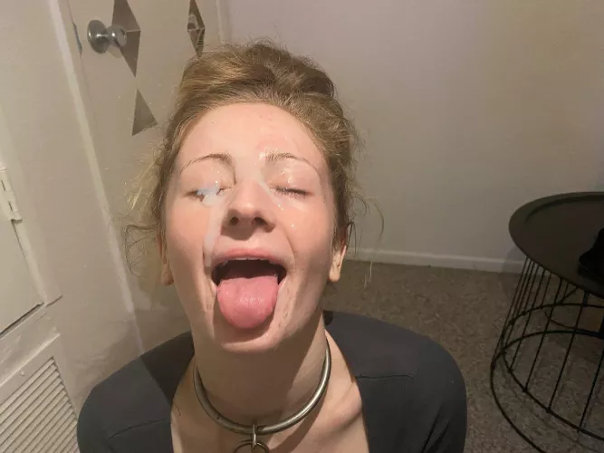 She loves a big facial