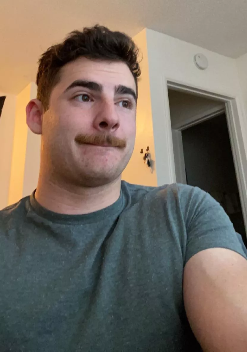 Should I bring the stache back?