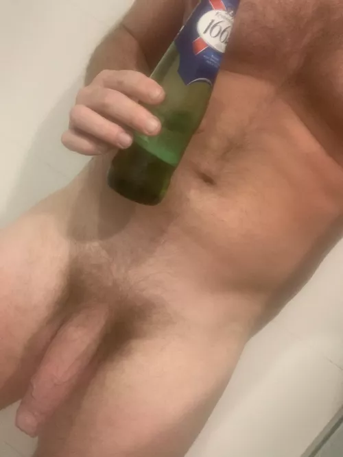 Shower beer! Who wants to join? (M)