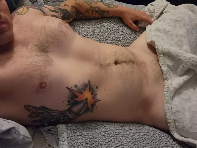 slide the covers down and have your way