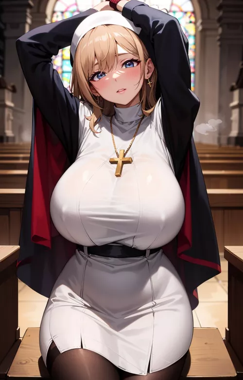Voluptuous Nun