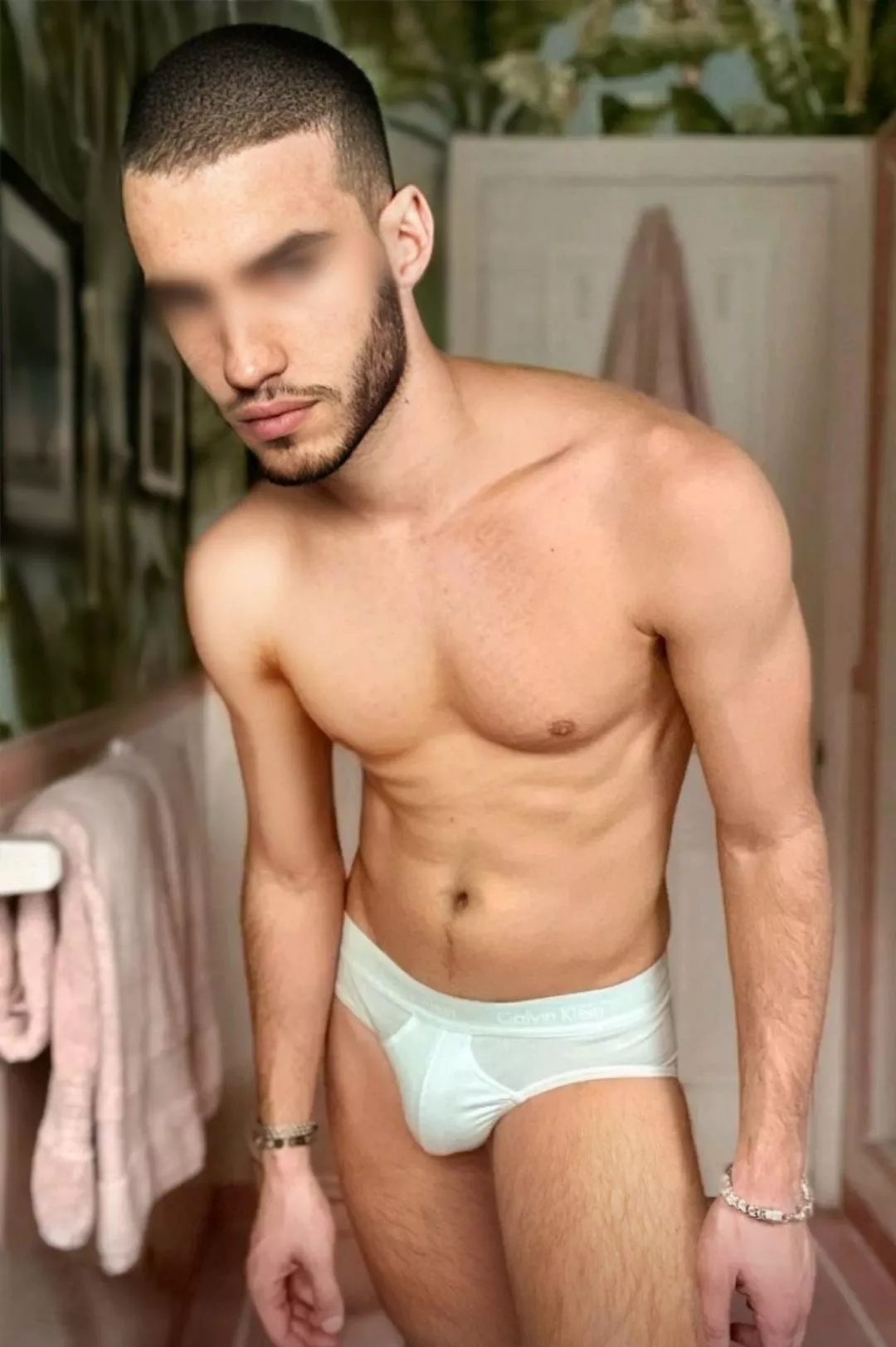 24M, just waiting for you to pull my briefs down with your teeth