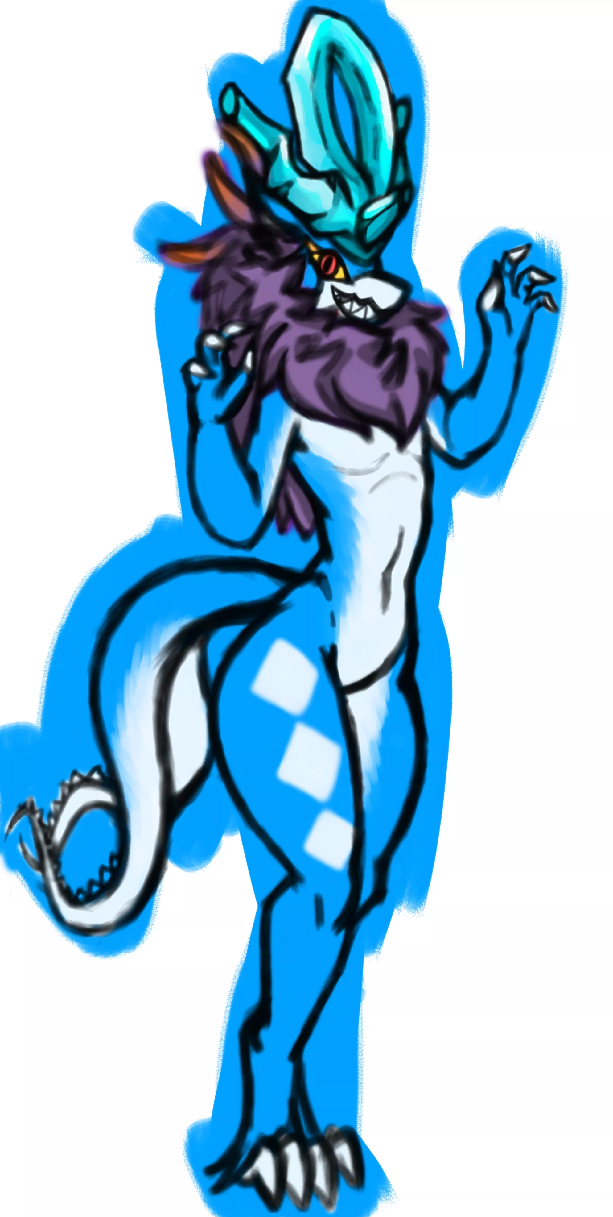 [Art by me] walking wake boy