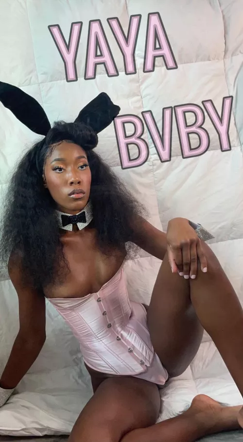 can I be ur playboy bunny and hop on your dick bae ?