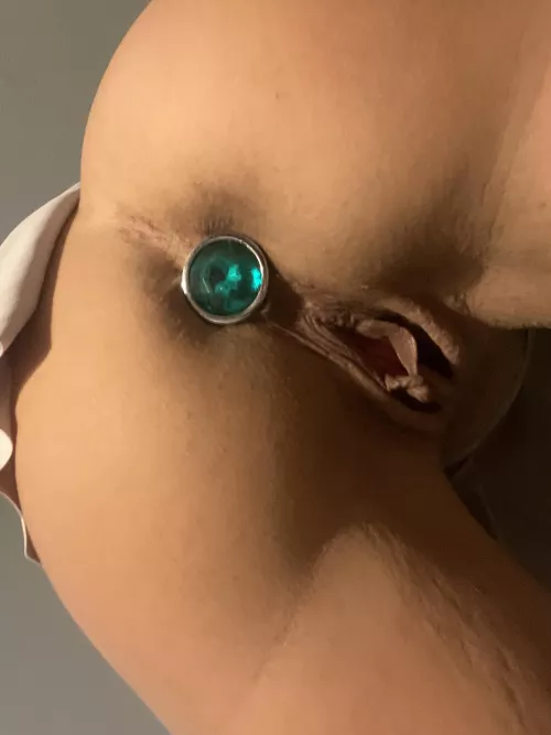 Getting her ready for a pounding