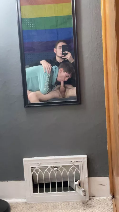 He always does a good job😈