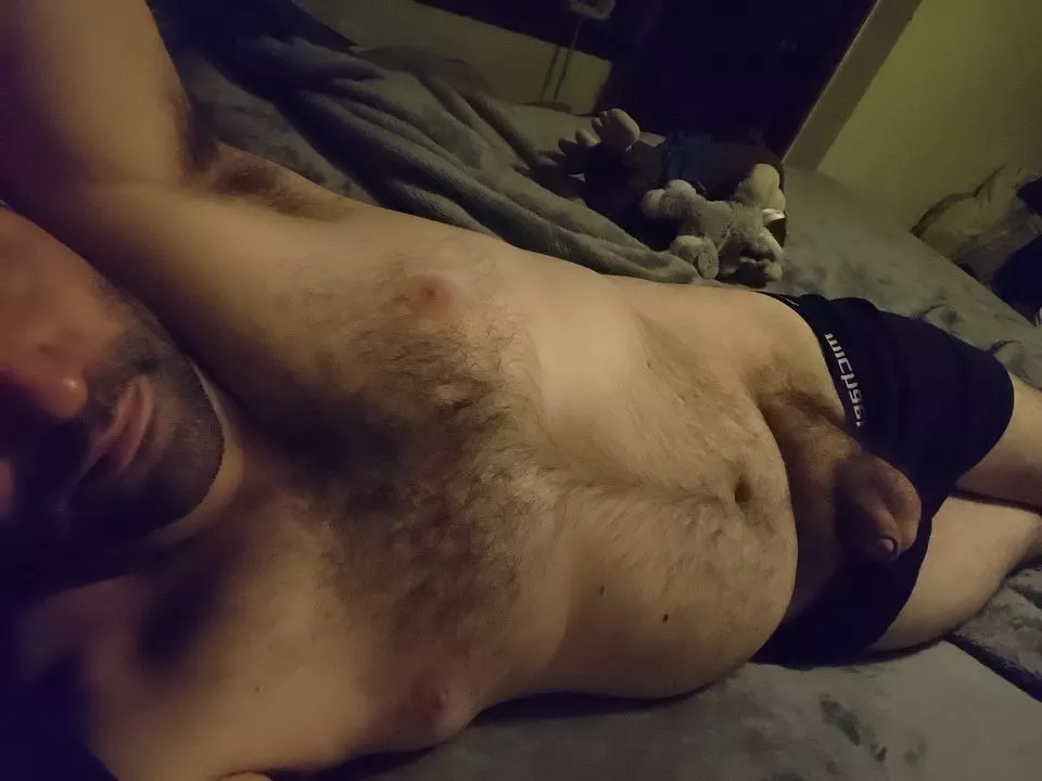 Help me in the bed?