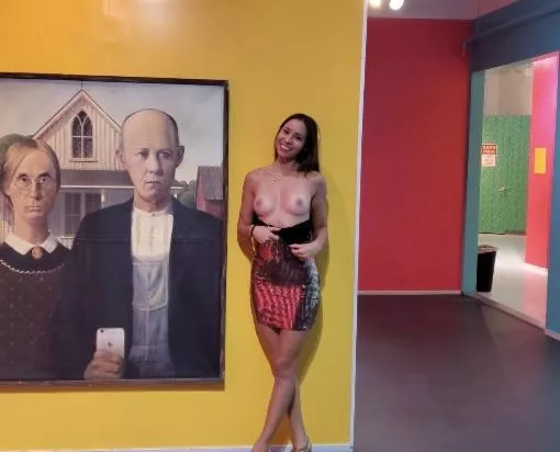 I’m surprised I didn’t get kicked out of this museum xD